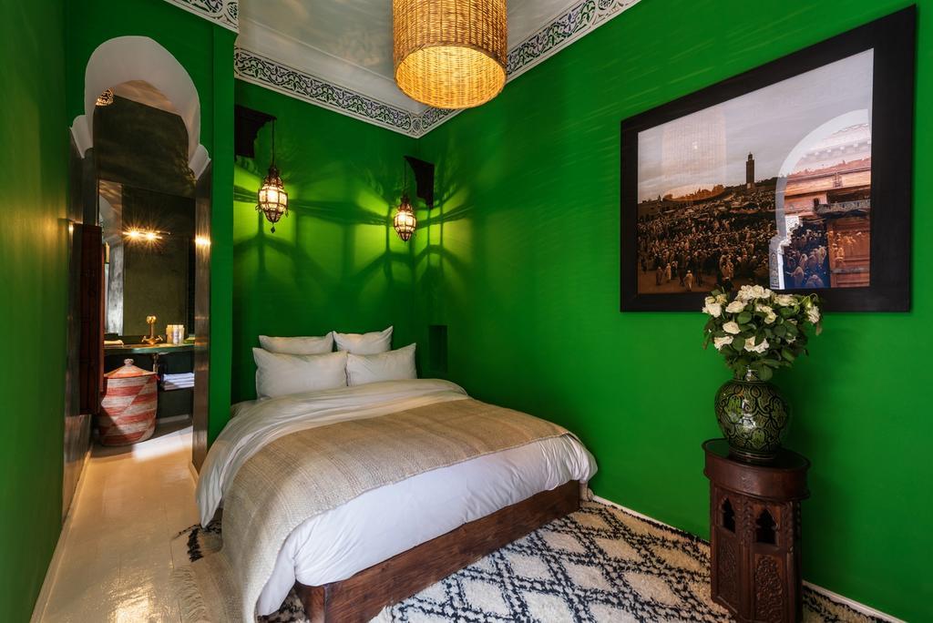 Riad Les Yeux Bleus Marrákes Szoba fotó