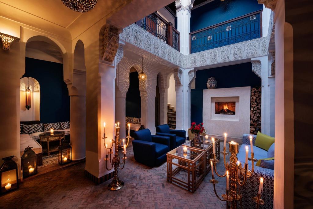 Riad Les Yeux Bleus Marrákes Kültér fotó