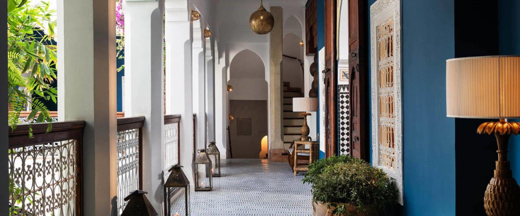 Riad Les Yeux Bleus Marrákes Kültér fotó